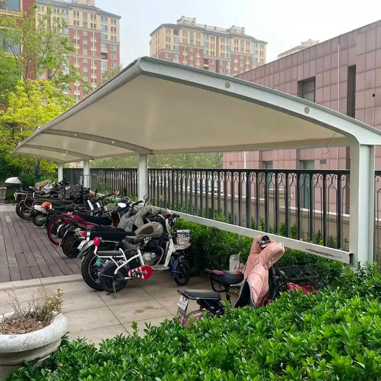 晋江市膜结构电动车棚